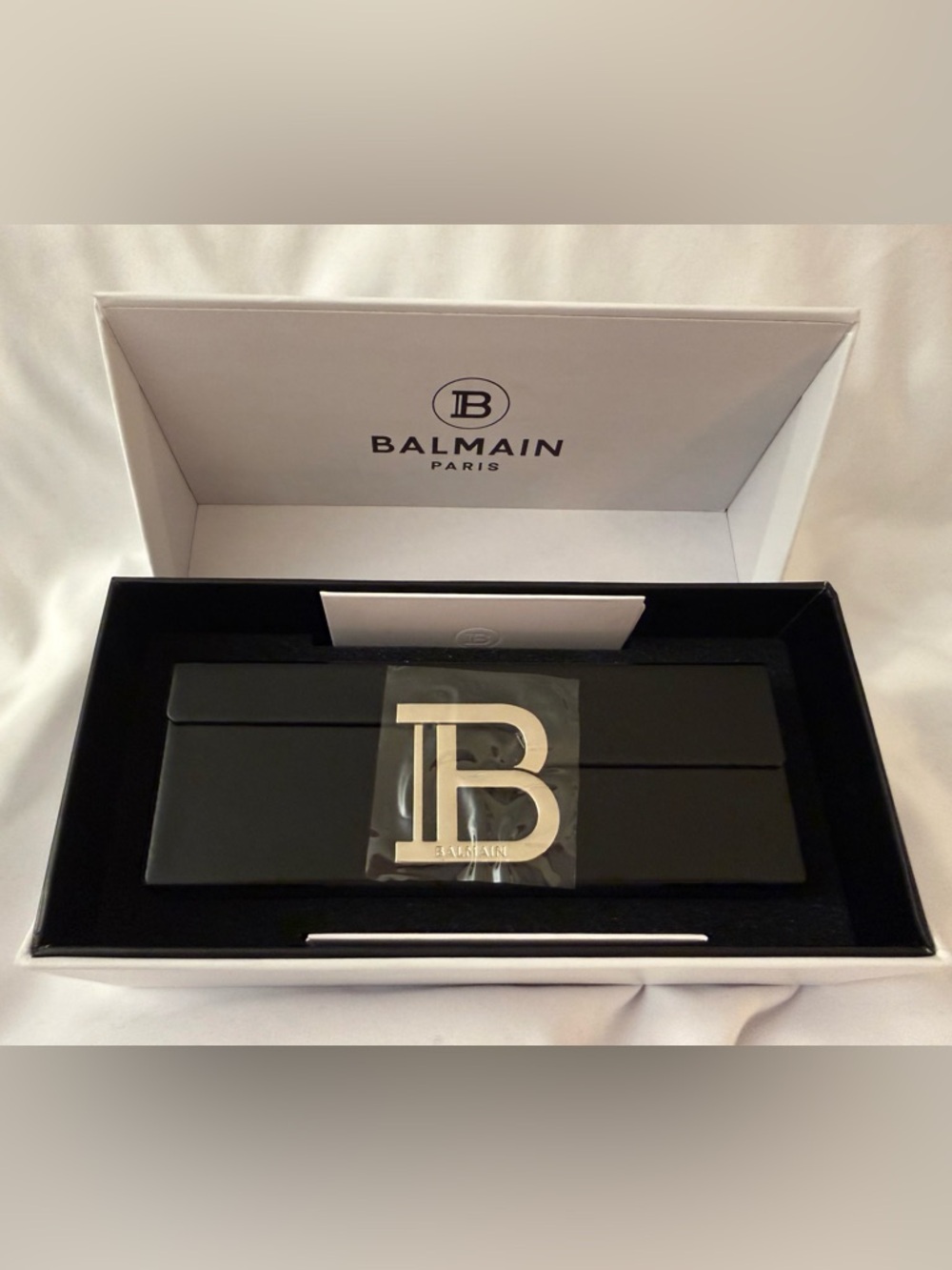 Balmain Black Large Sunglasses Case